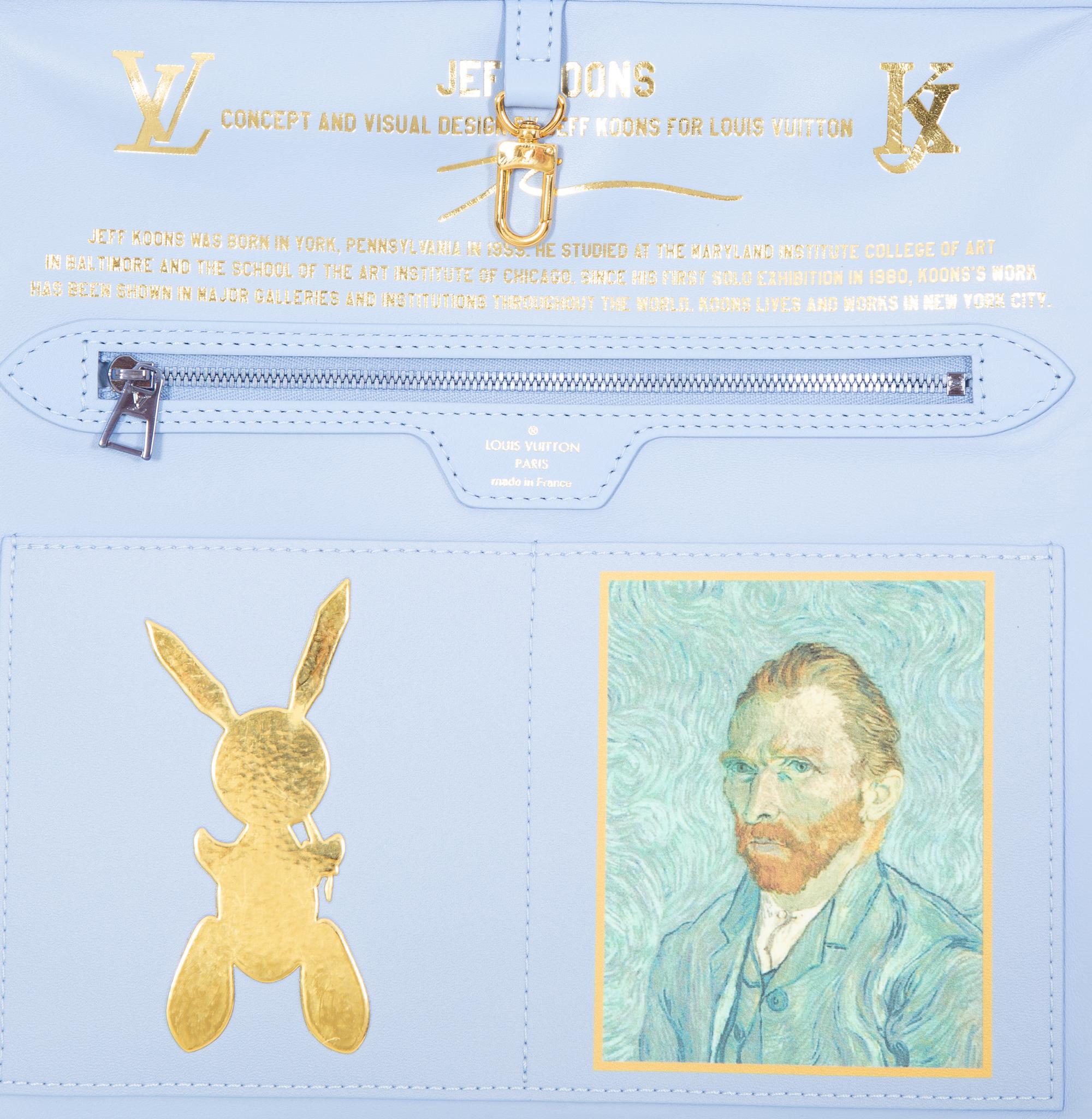 Louis Vuitton x Jeff Koons Van Gogh Neverfull MM Tote with Pochette, 2017
