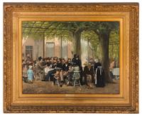 The Garden Cafe , 1882