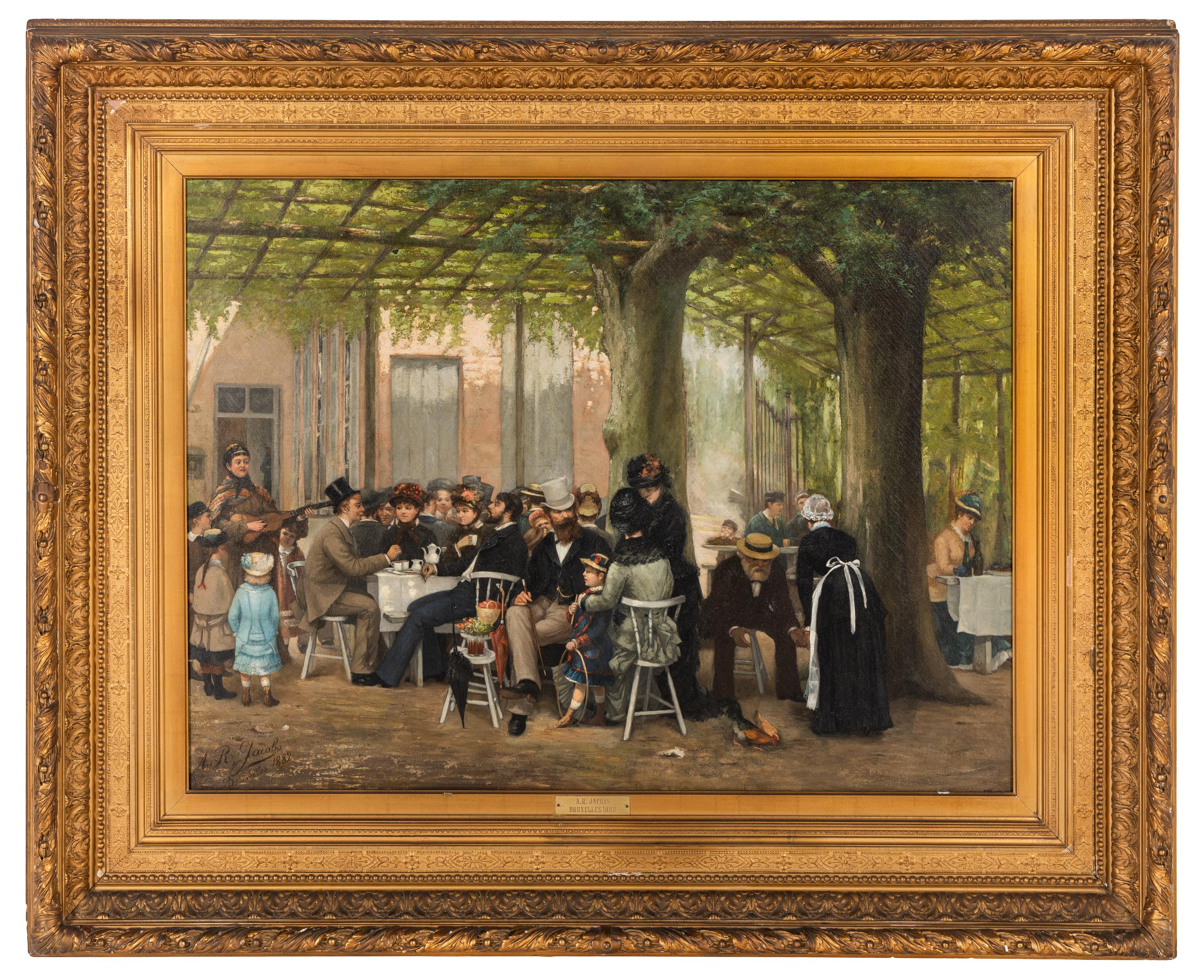 The Garden Cafe , 1882