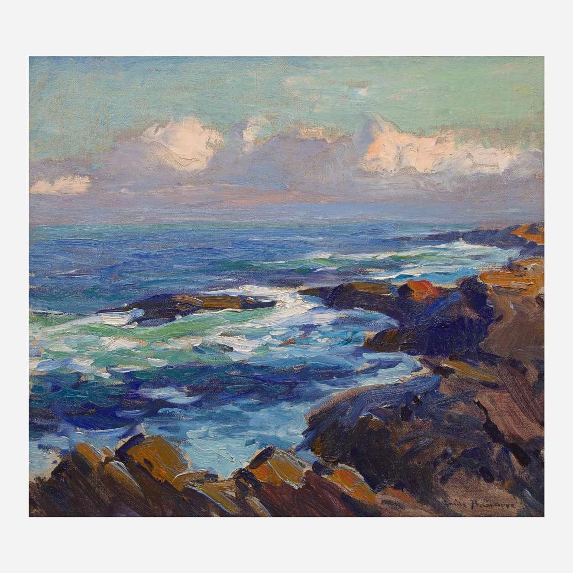 Emile Albert Gruppe (American, 1896–1978) Bass Rocks, Gloucester