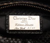 Limited Edition Christian Dior Python Small Lady Dior Bag, c. 2010