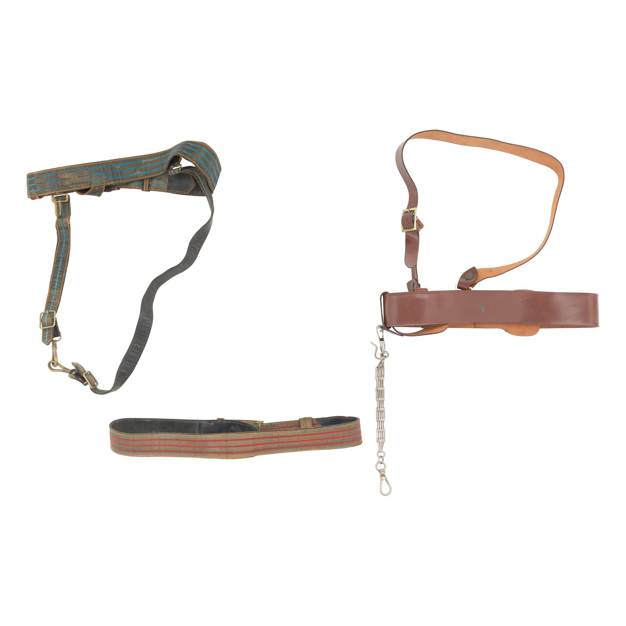 Group of 3 US Military Belts