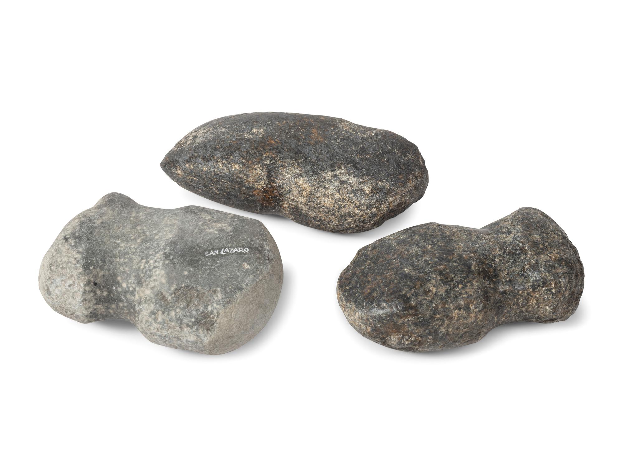 San Lazaro Pueblo Hardstone Full Groove Axes, From the Collection of Forrest Fenn