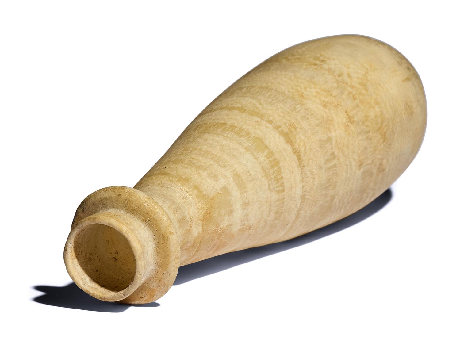 An Egyptian Alabaster Alabastron