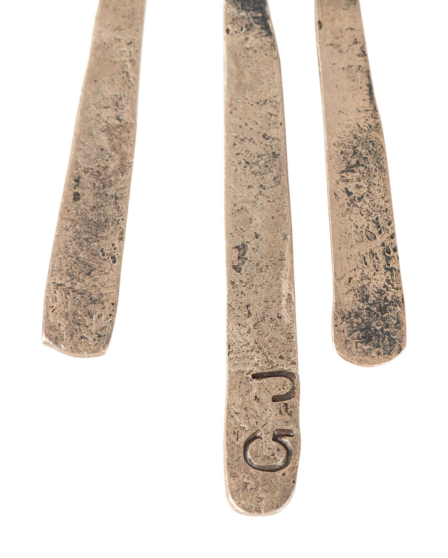Zuni Silver and Petit Point Turquoise Jewelry