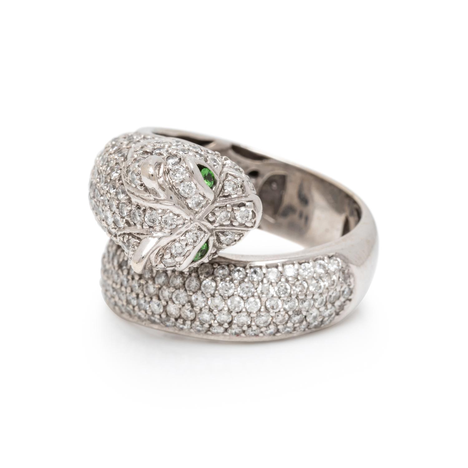 SONIA B, DIAMOND PANTHER RING