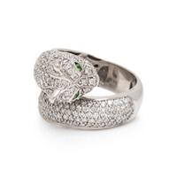 SONIA B, DIAMOND PANTHER RING
