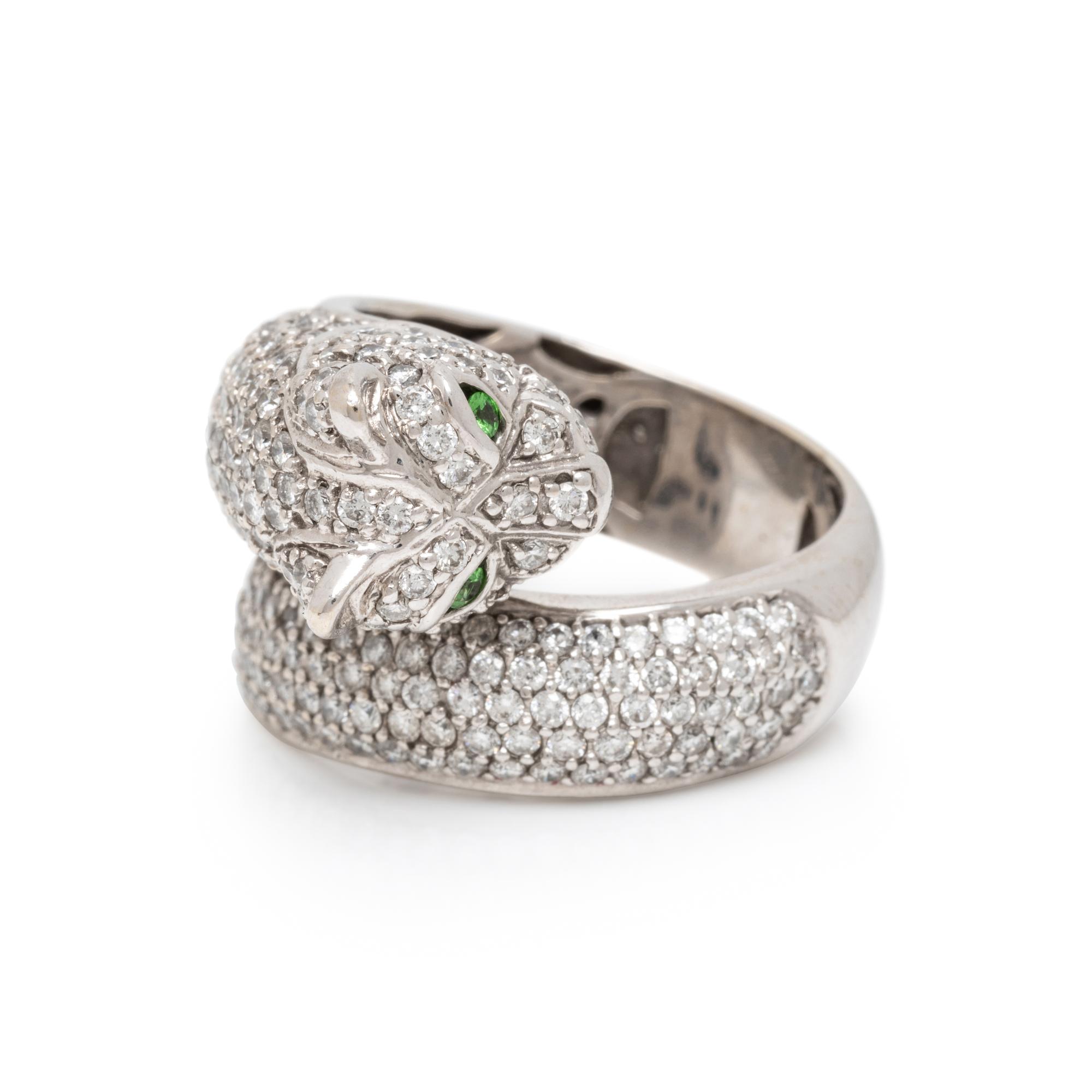 SONIA B, DIAMOND PANTHER RING