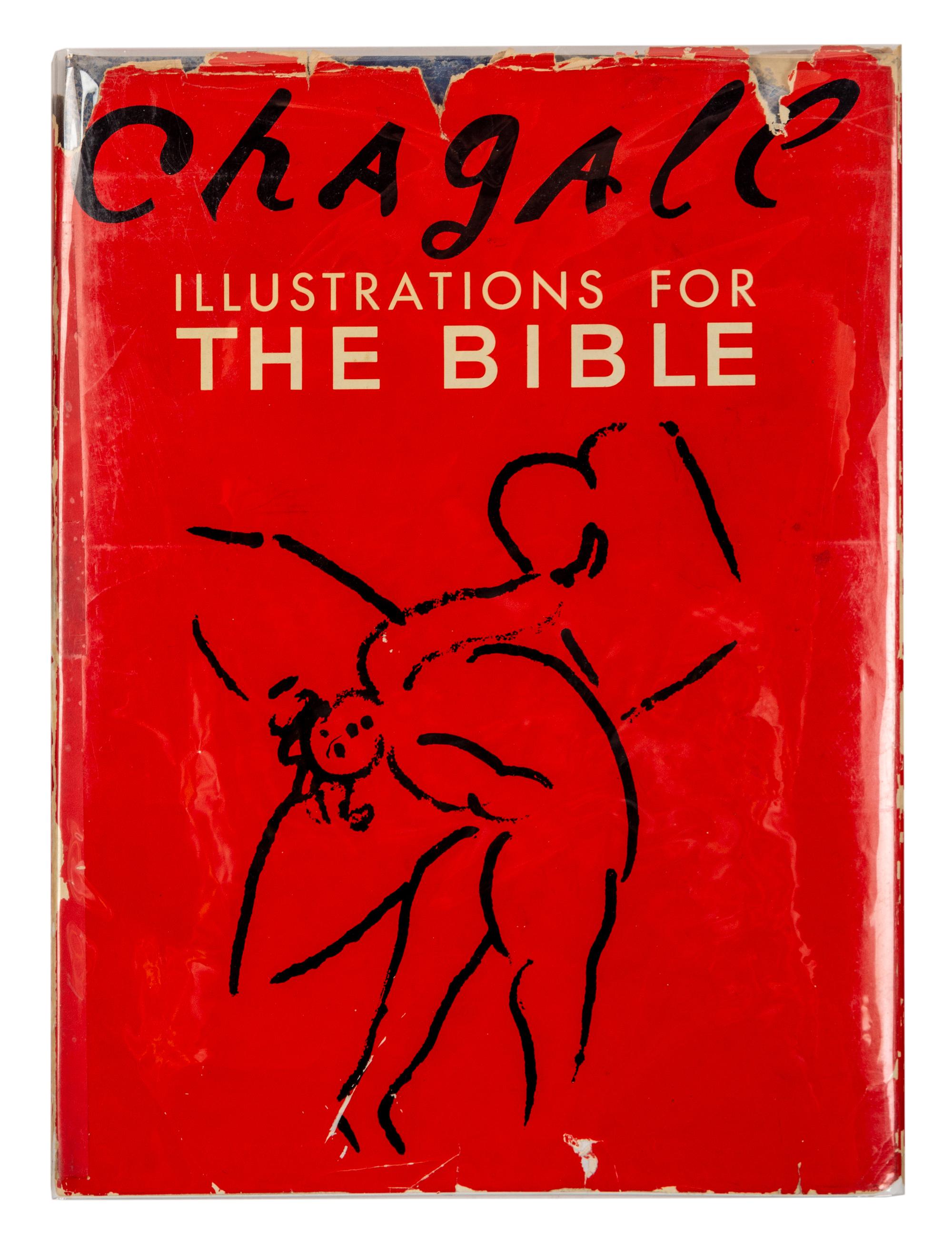 CHAGALL, Marc (1887-1985). Illustrations for the Bible. New York: Harcourt, Brace and Company, 1956.