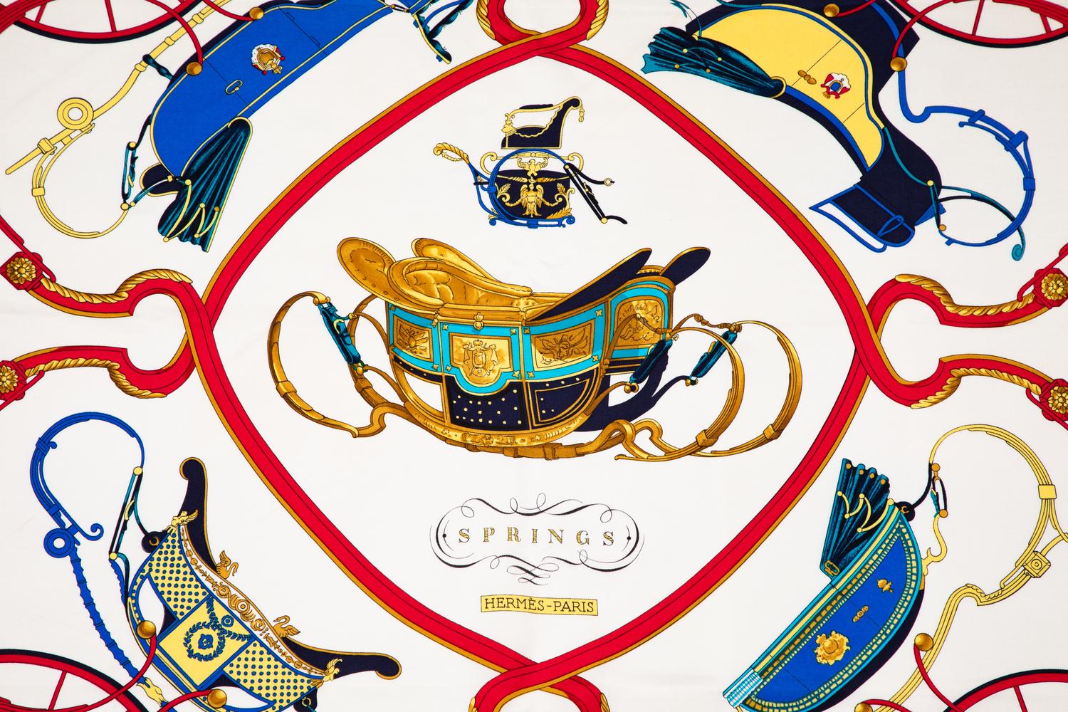 Hermès 90cm Silk Scarf