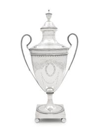 A Georgian Silver-Plate Tea Urn