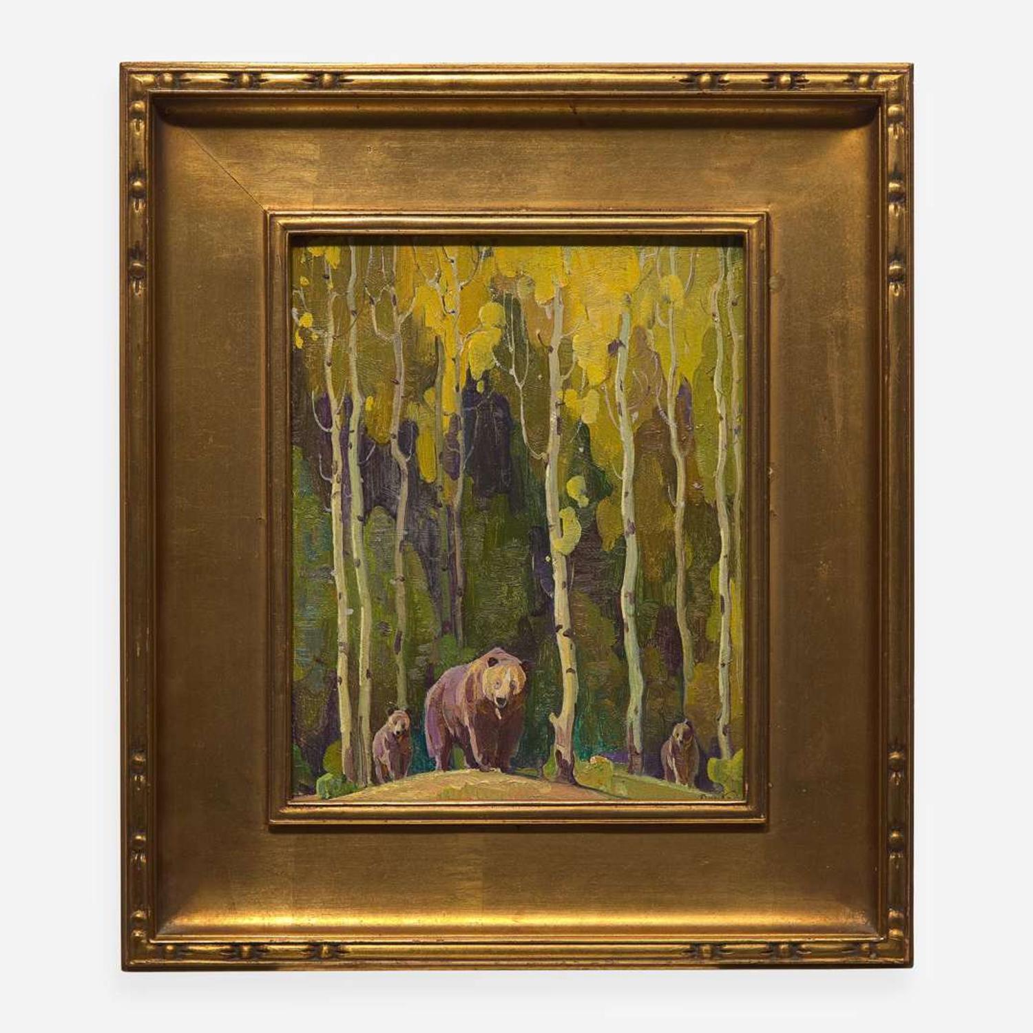 William Herbert Dunton (American, 1878–1936) Grizzly Bear