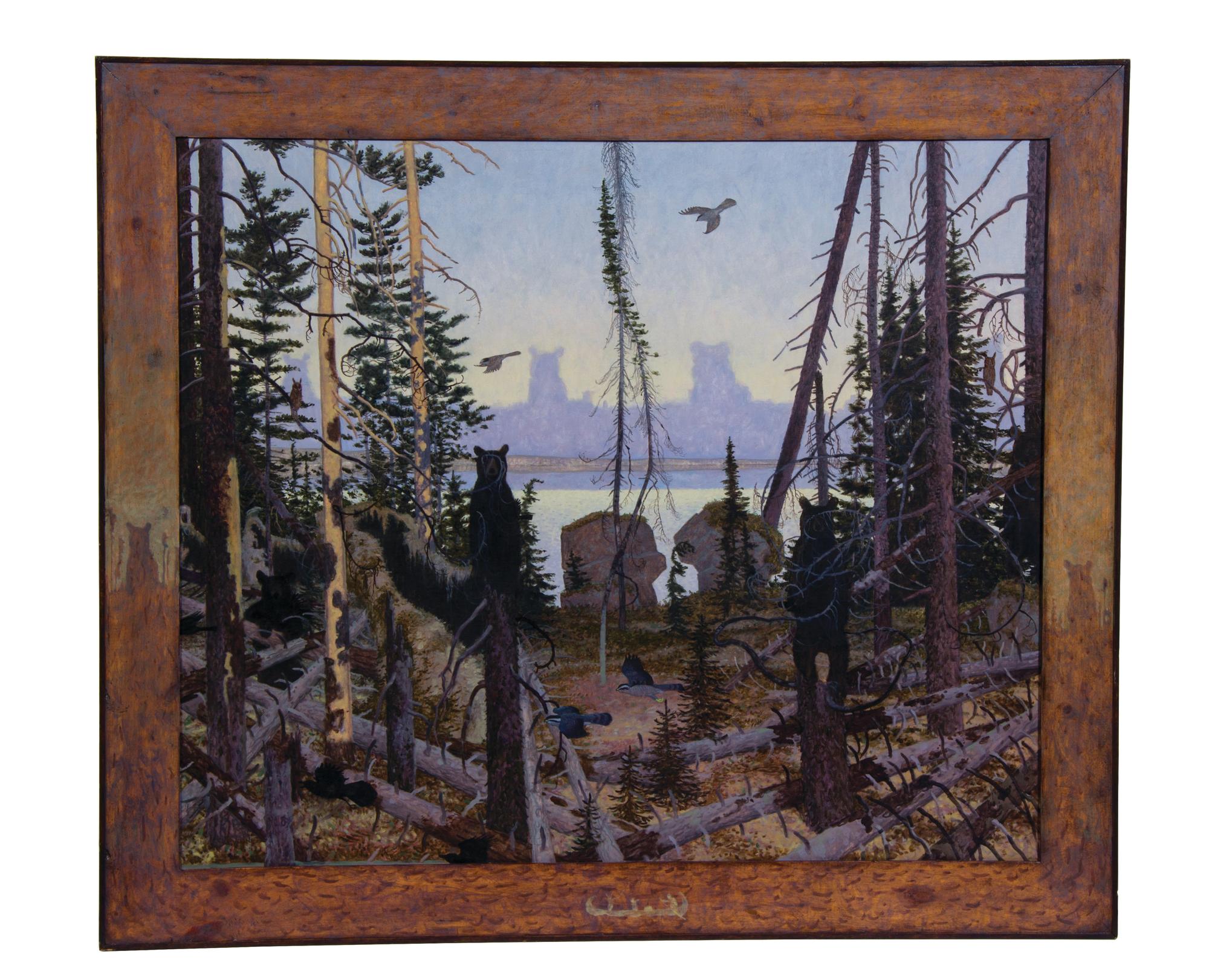 Tom Uttech, (American, b. 1942), Agassademo Mikana (783), 2004