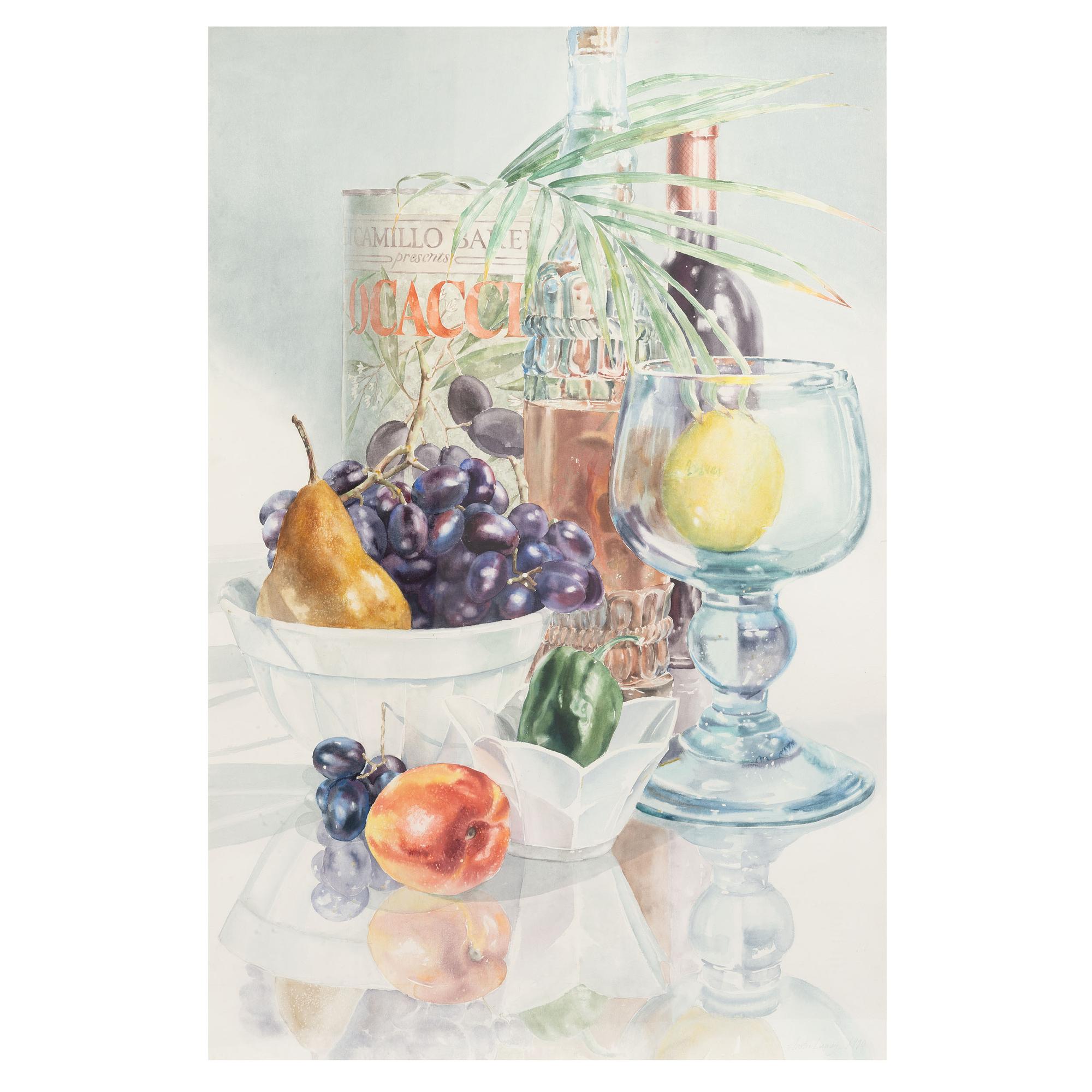 Still Life with Wine