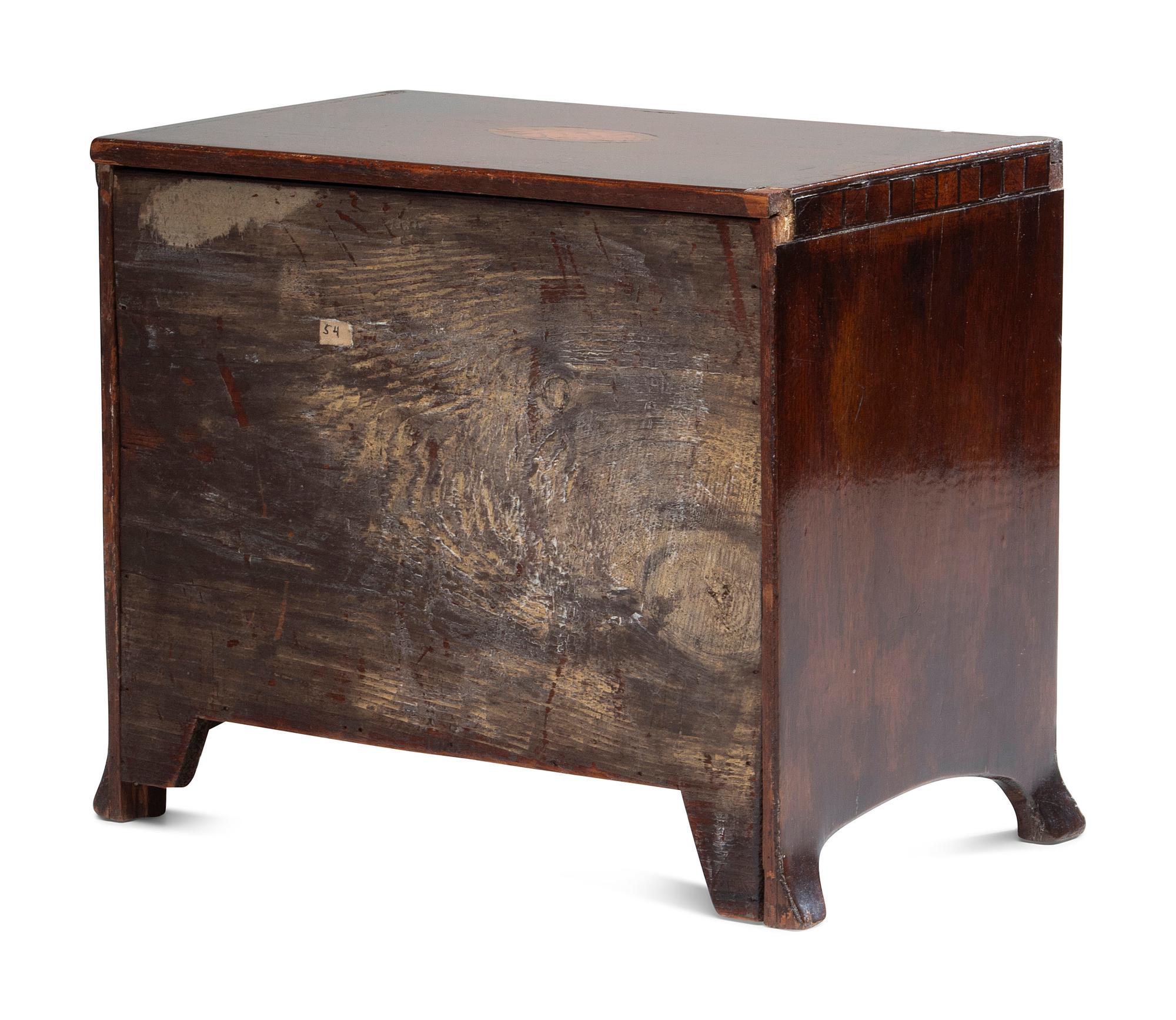An Regency Mahogany Diminutive Chest of Drawers