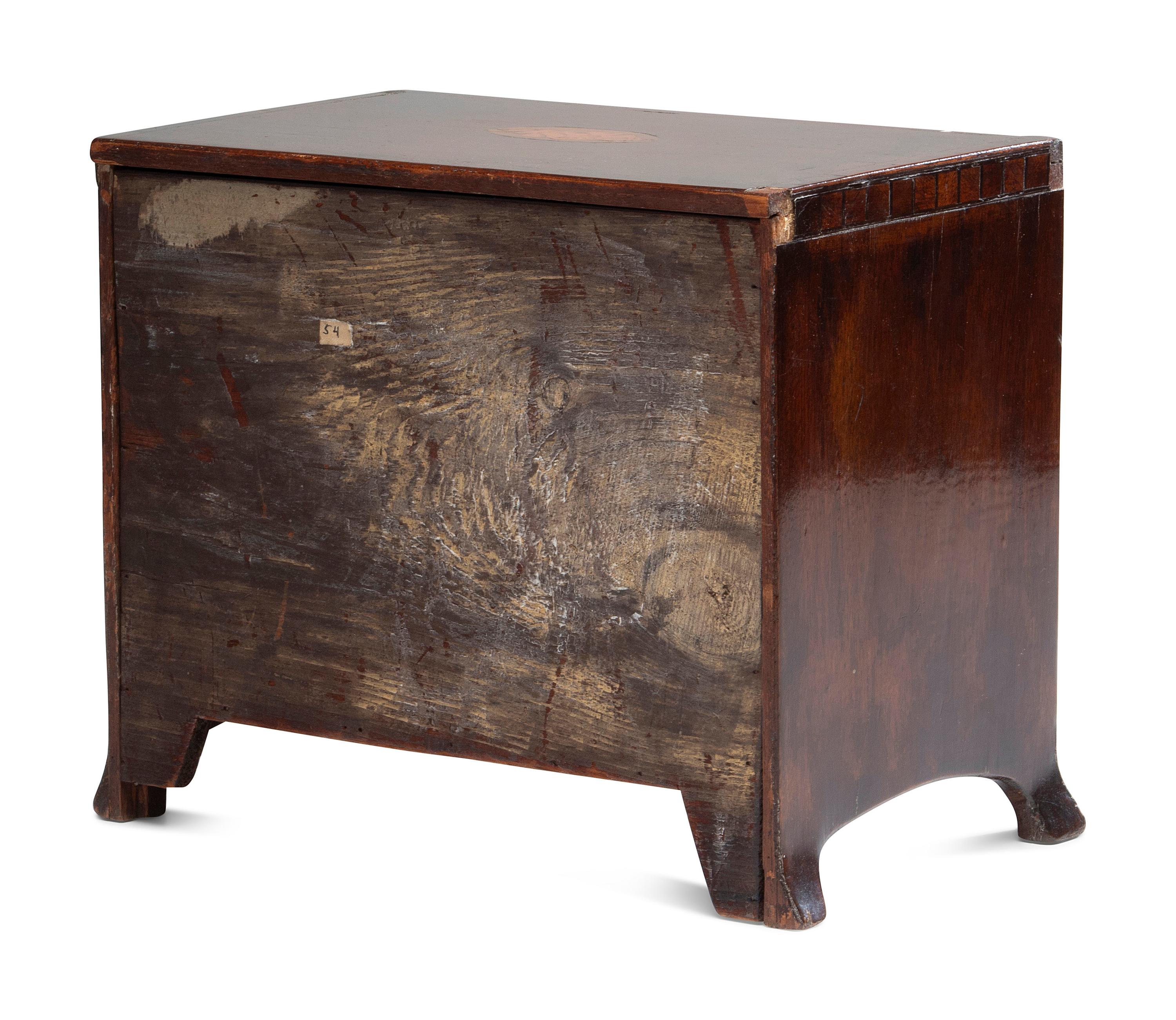 An Regency Mahogany Diminutive Chest of Drawers