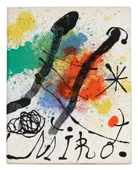 [MIRO, Joan (1893-1974)]. ERBEN, Walter. Joan Miró . Monte Carlo, 1960.