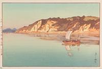 Hiroshi Yoshida, (1876-1950), Shiraishijima, Kura in Tomonoura, Habor of Tomonoura, Morning of Abuto, Waiting for the Tide, A Calm Day,
