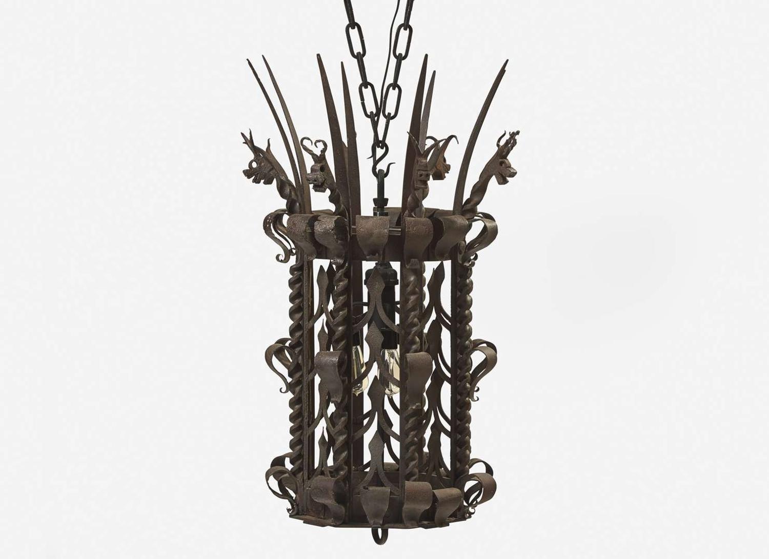 Samuel Yellin, Large Lantern for the Central Savings Bank Building