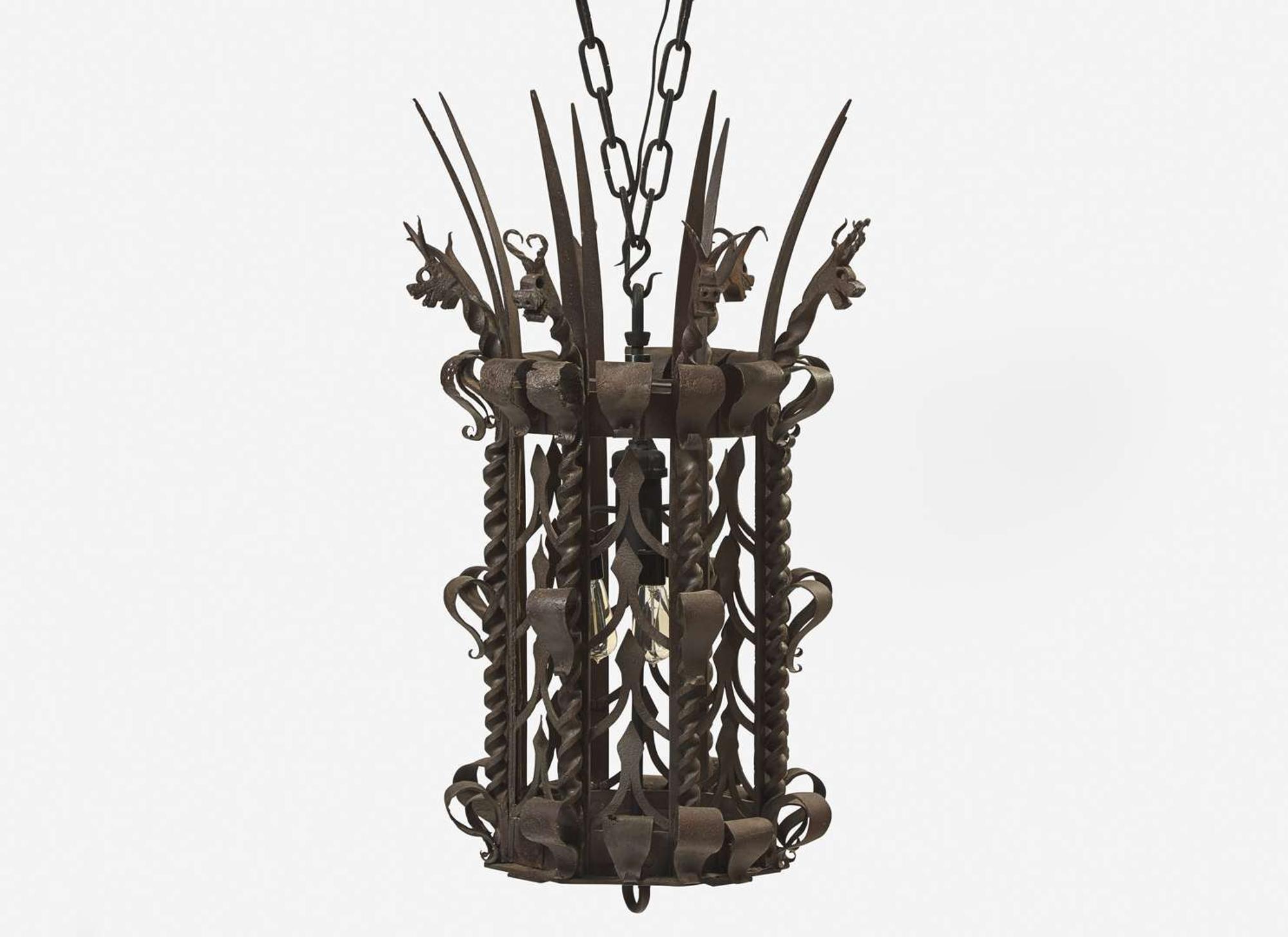 Samuel Yellin, Large Lantern for the Central Savings Bank Building