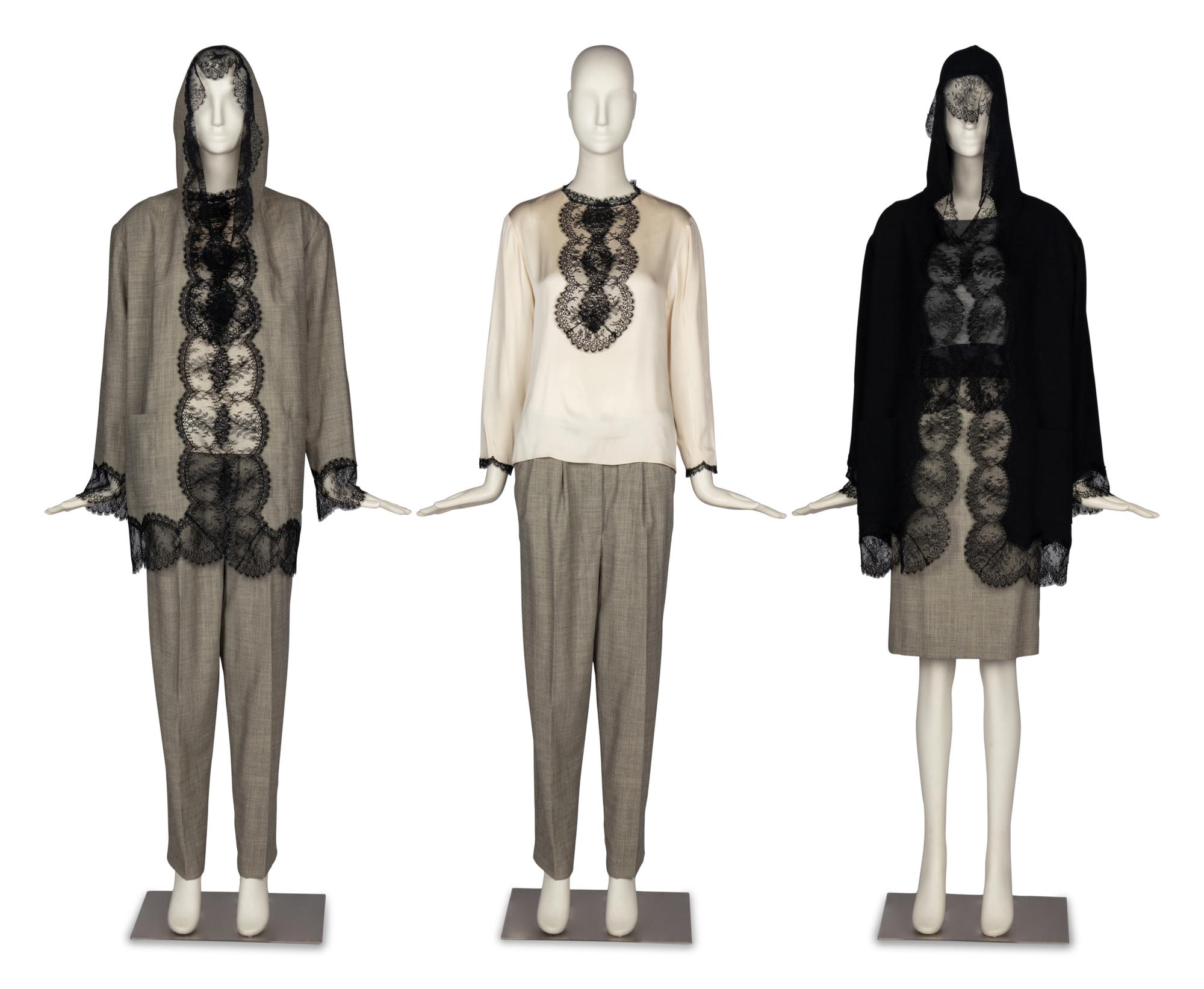 A Collection of Six Separates by Geoffrey Beene, Featuring Chantilly Lace