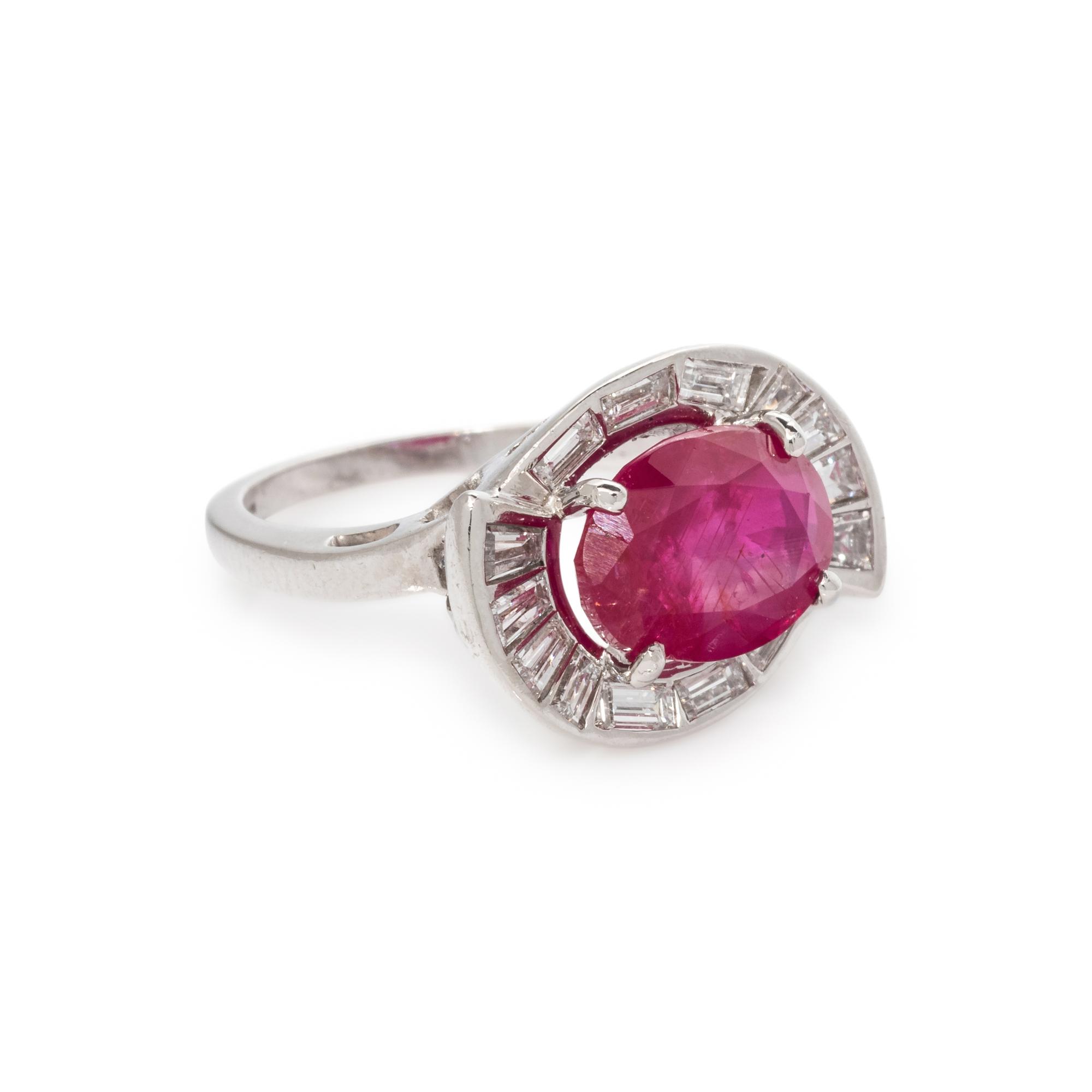 RUBY AND DIAMOND RING