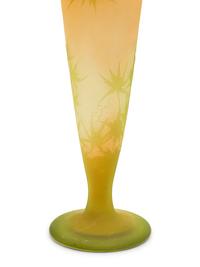An Emile Gallé Cameo Glass Vase