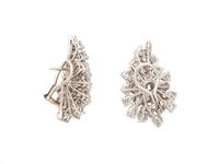 DIAMOND CLUSTER EARRINGS
