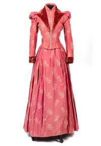 Two Cotton Day Dresses, 1870-80s