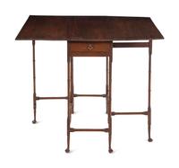 An English Mahogany Spider-Leg Table