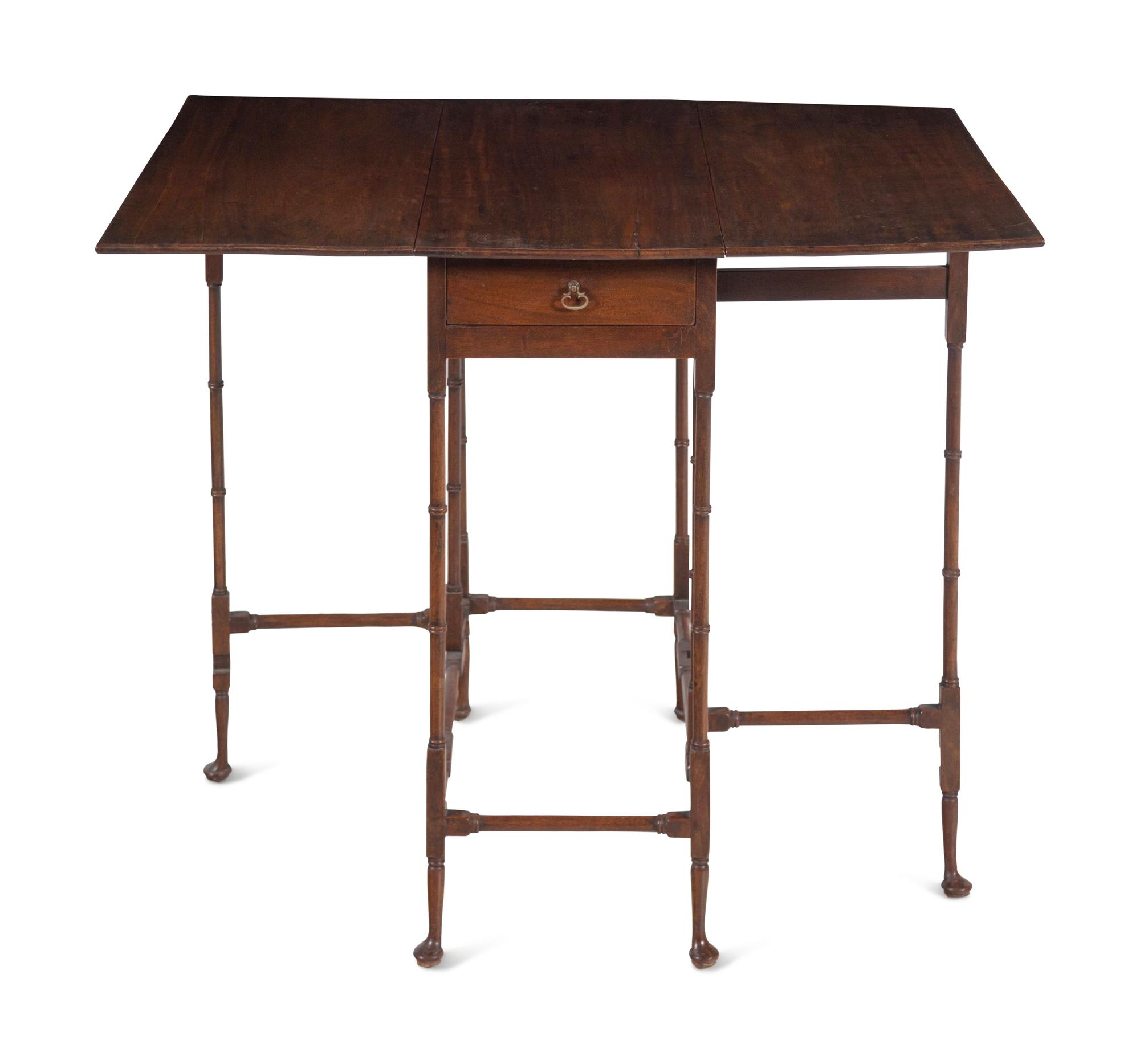 An English Mahogany Spider-Leg Table