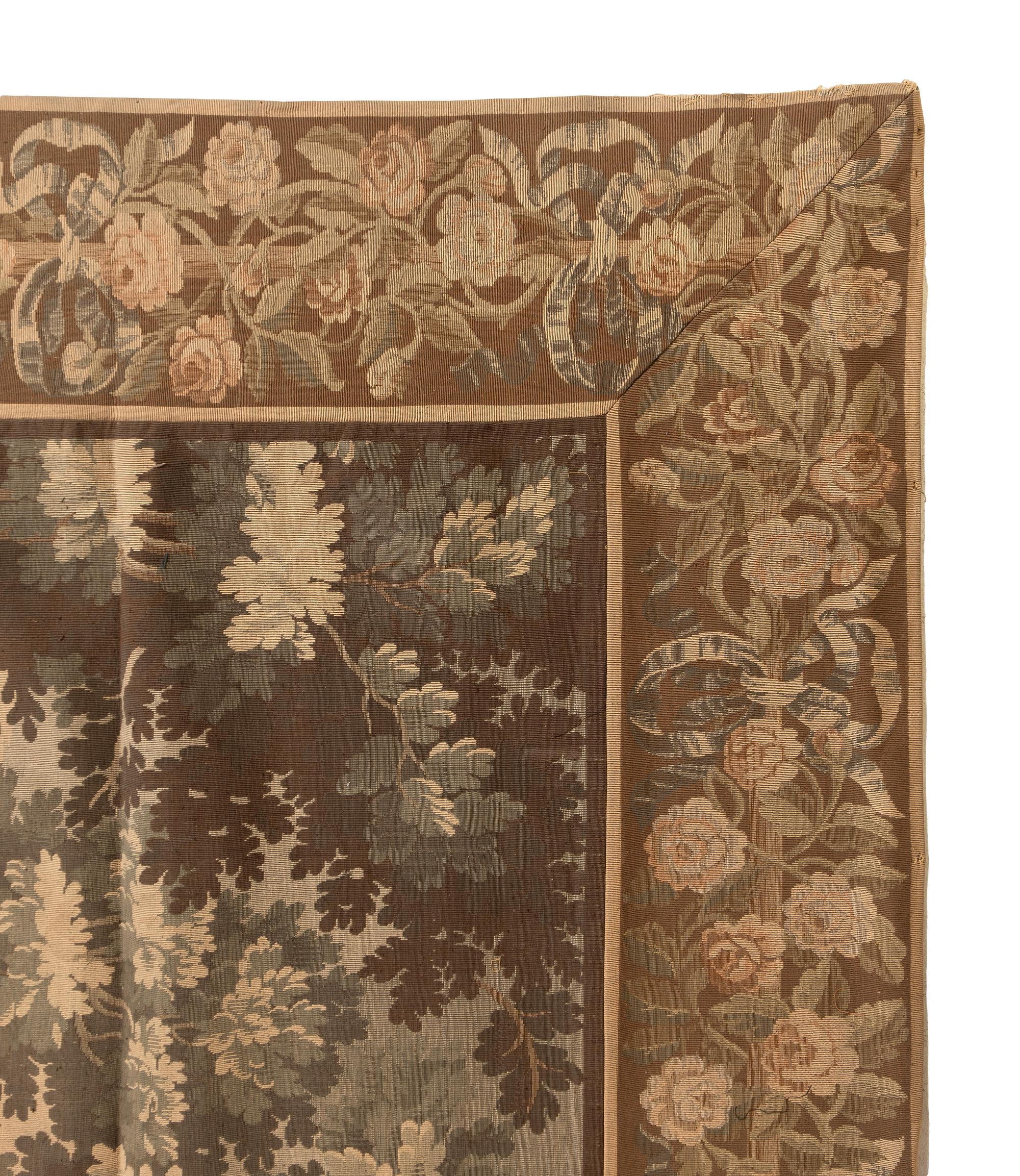 A Continental Verdure Style Tapestry