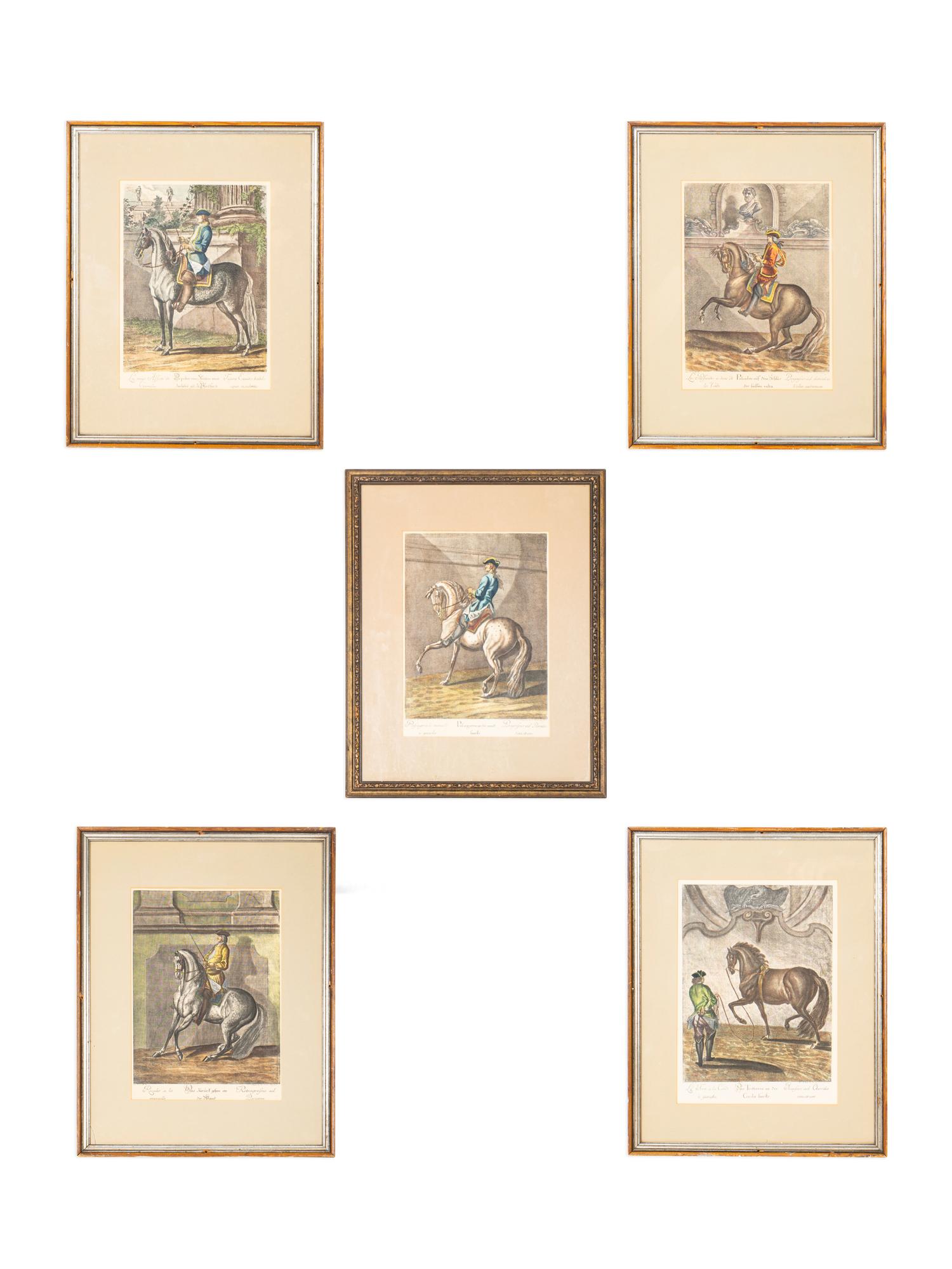 A Group of Five Engravings