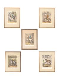 A Group of Five Engravings