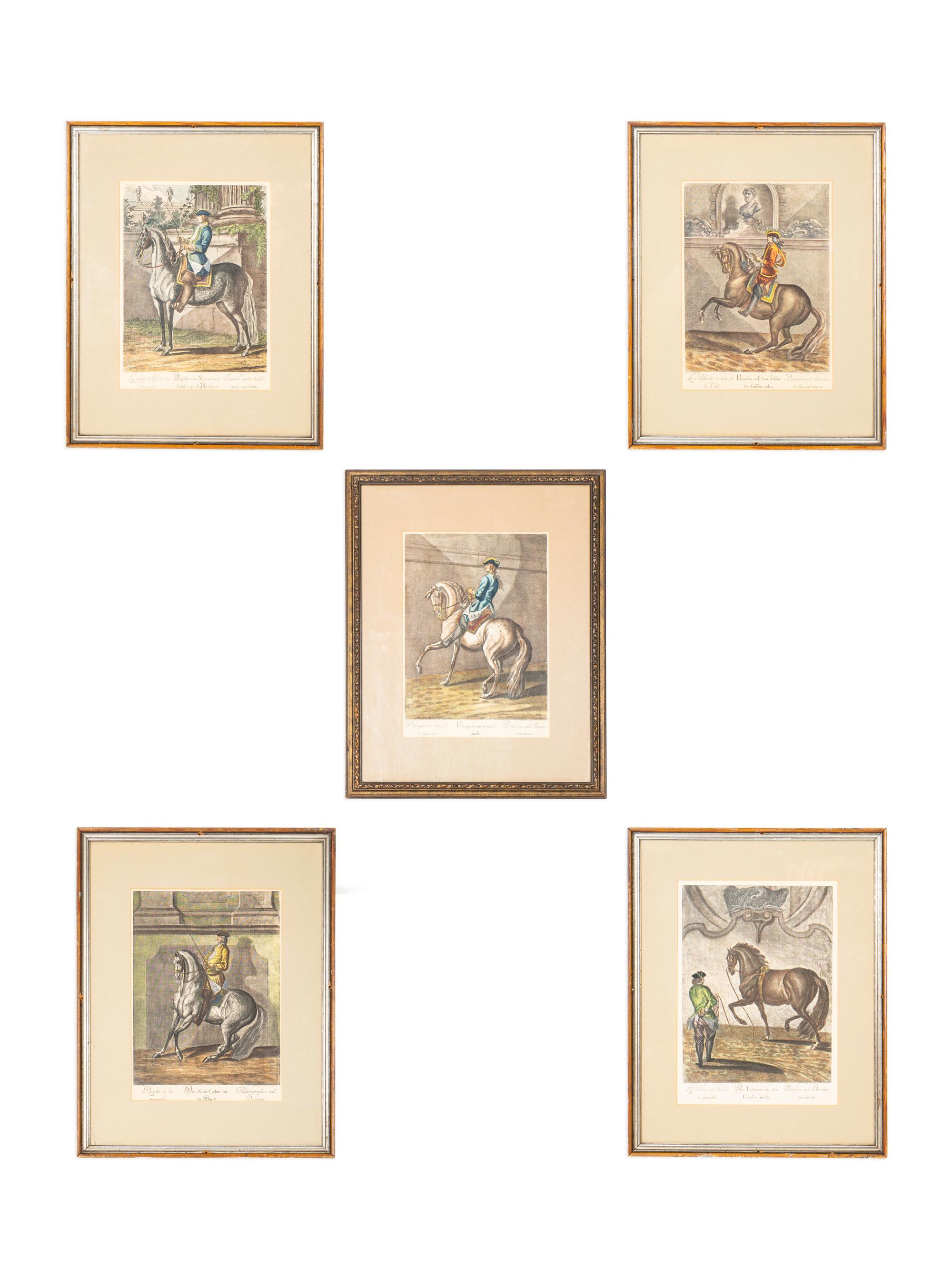 A Group of Five Engravings