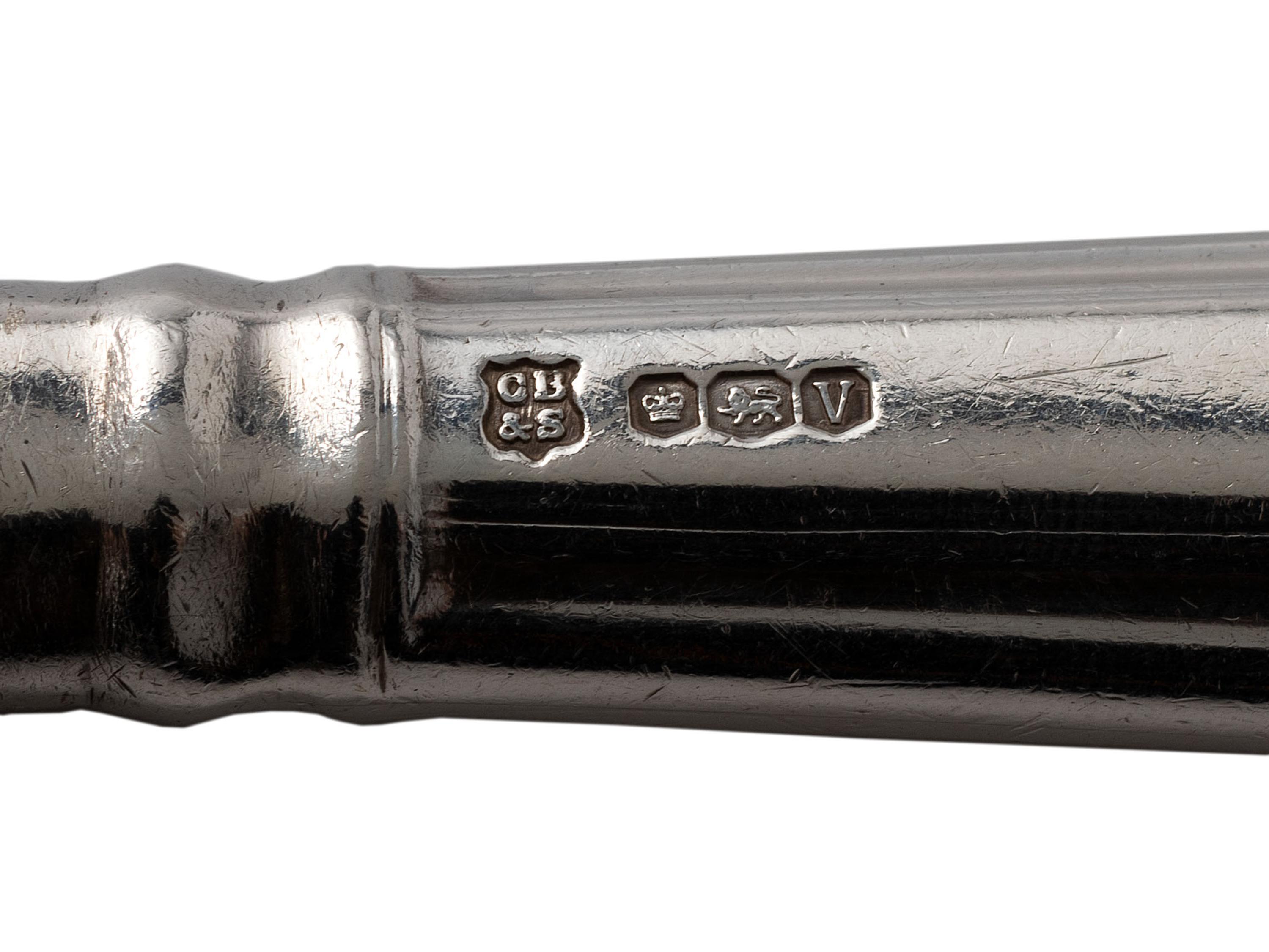 An English Silver Flatware Service