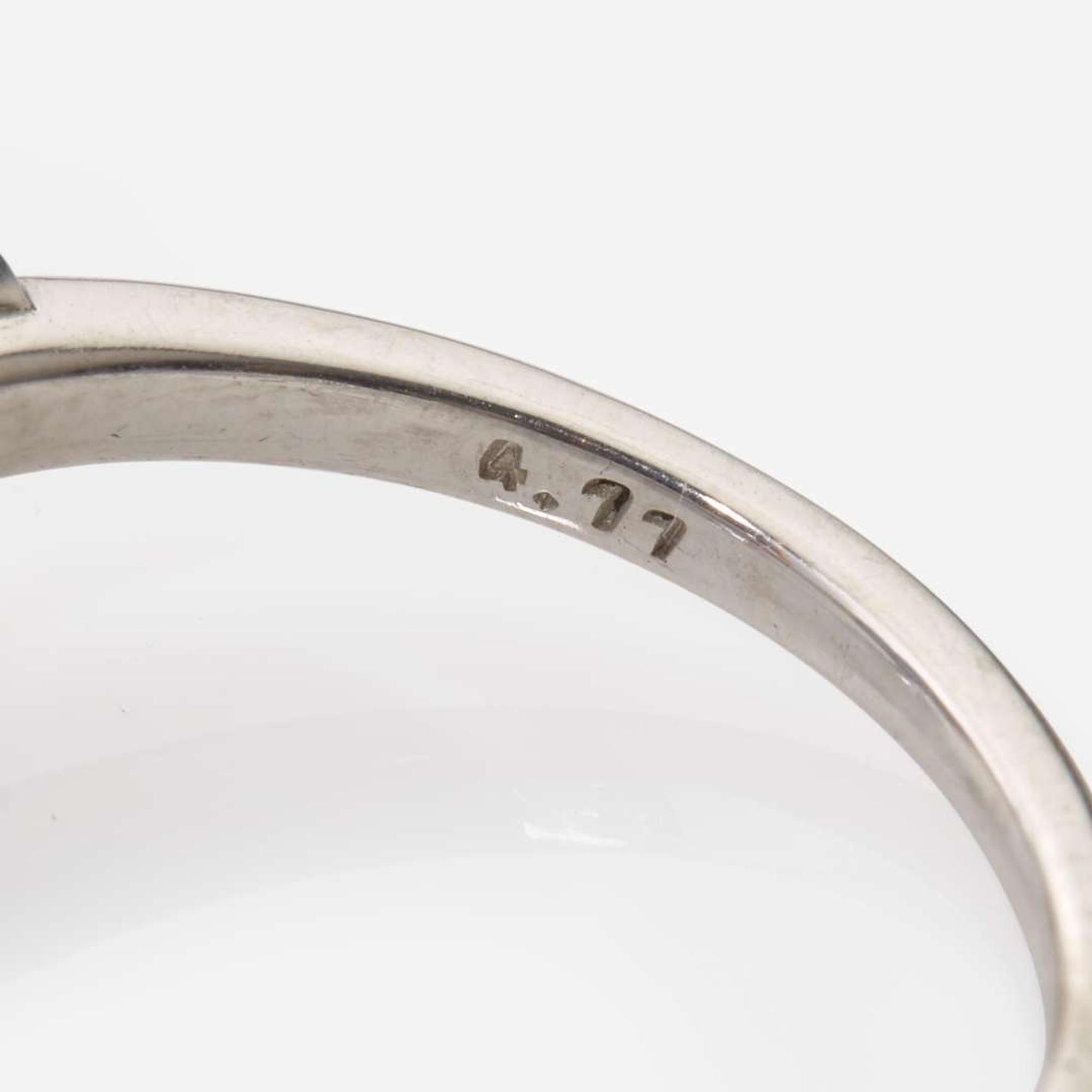 A Platinum, Sapphire, and Diamond Ring 5.25 Carat No-Heat Ceylon Sapphire, AGL Certified