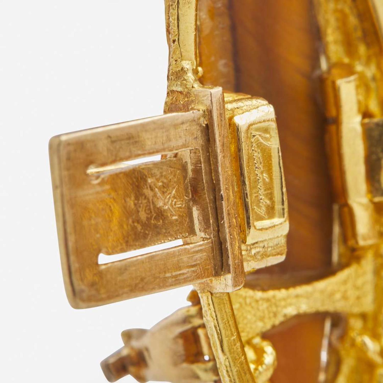 A Kutchinsky Tiger's Eye Bracelet c. 1971