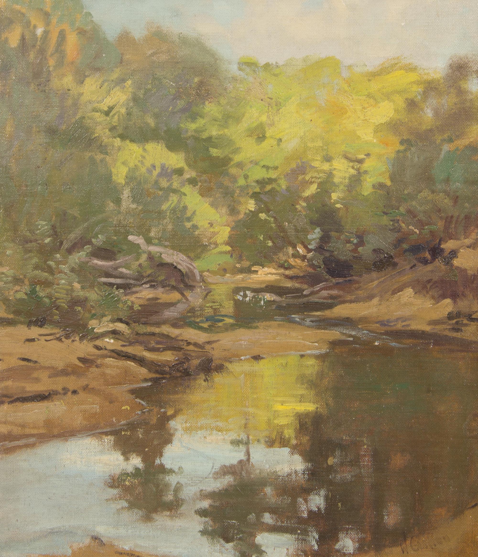 Robert Wadsworth Grafton, (American, 1876-1936), Trail Creek in Spring