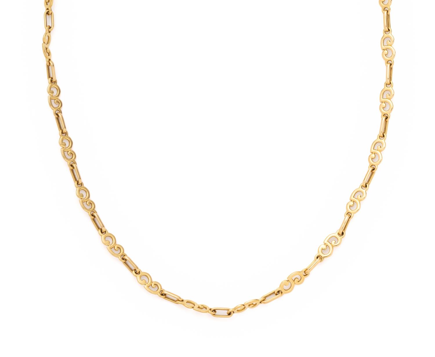 YELLOW GOLD NECKLACE