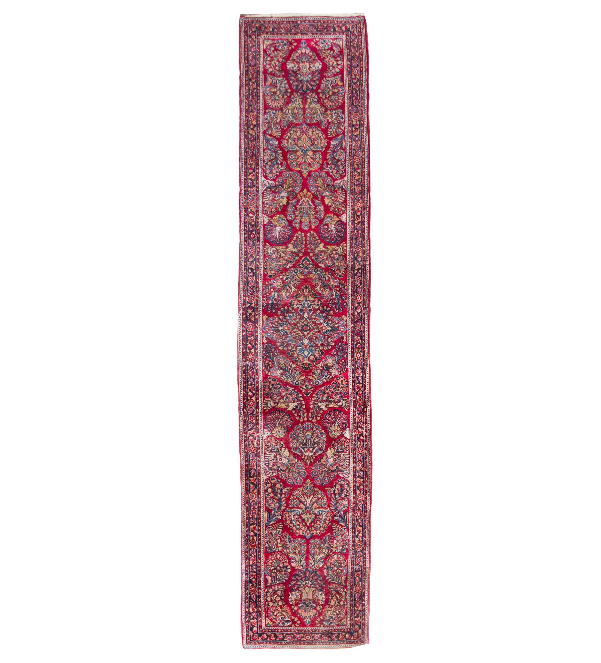 A Sarouk Wool Runner