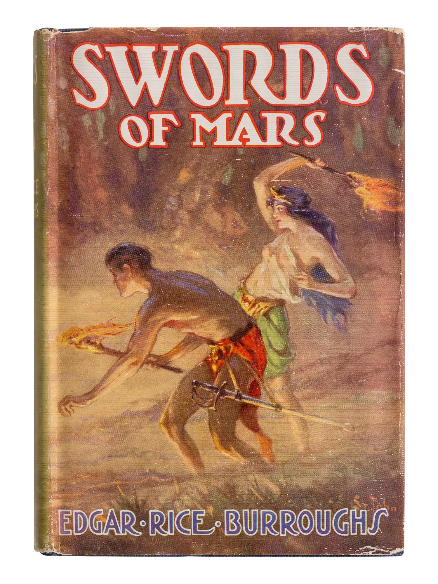 BURROUGHS, Edgar Rice (1875-1950). Swords of Mars. Tarzana: Edgar Rice Burroughs, Inc., 1936.