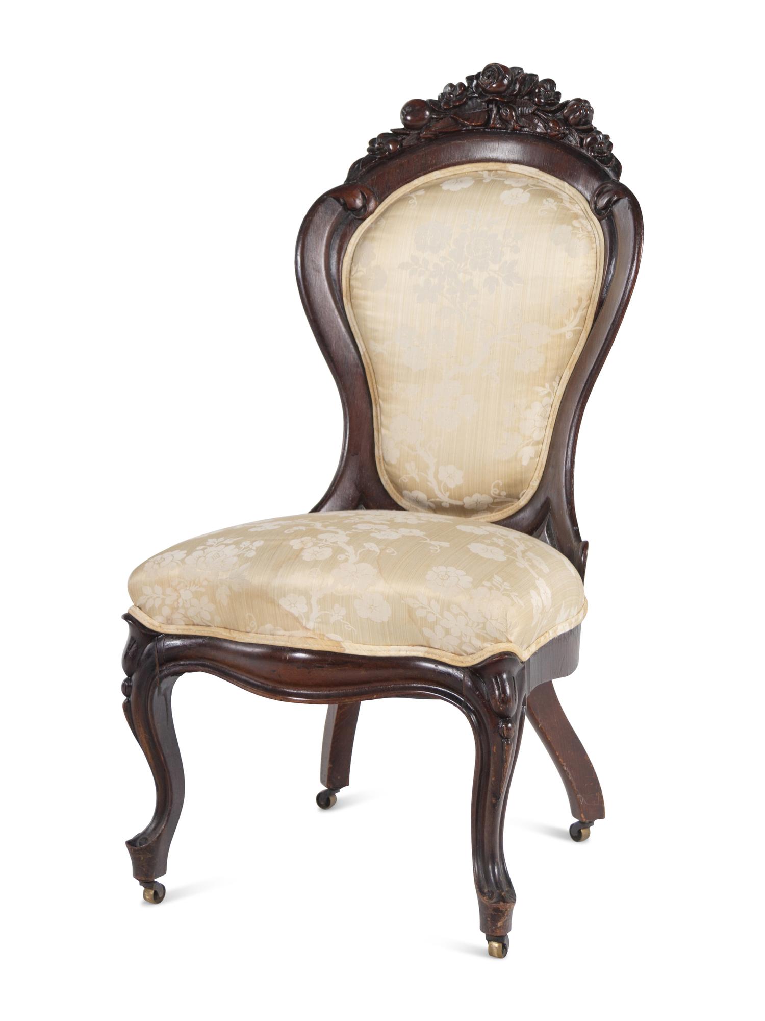 A John Henry Belter Six Piece Walnut Parlor Suite