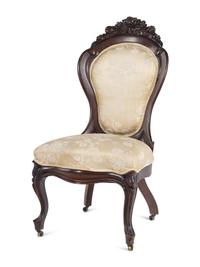 A John Henry Belter Six Piece Walnut Parlor Suite