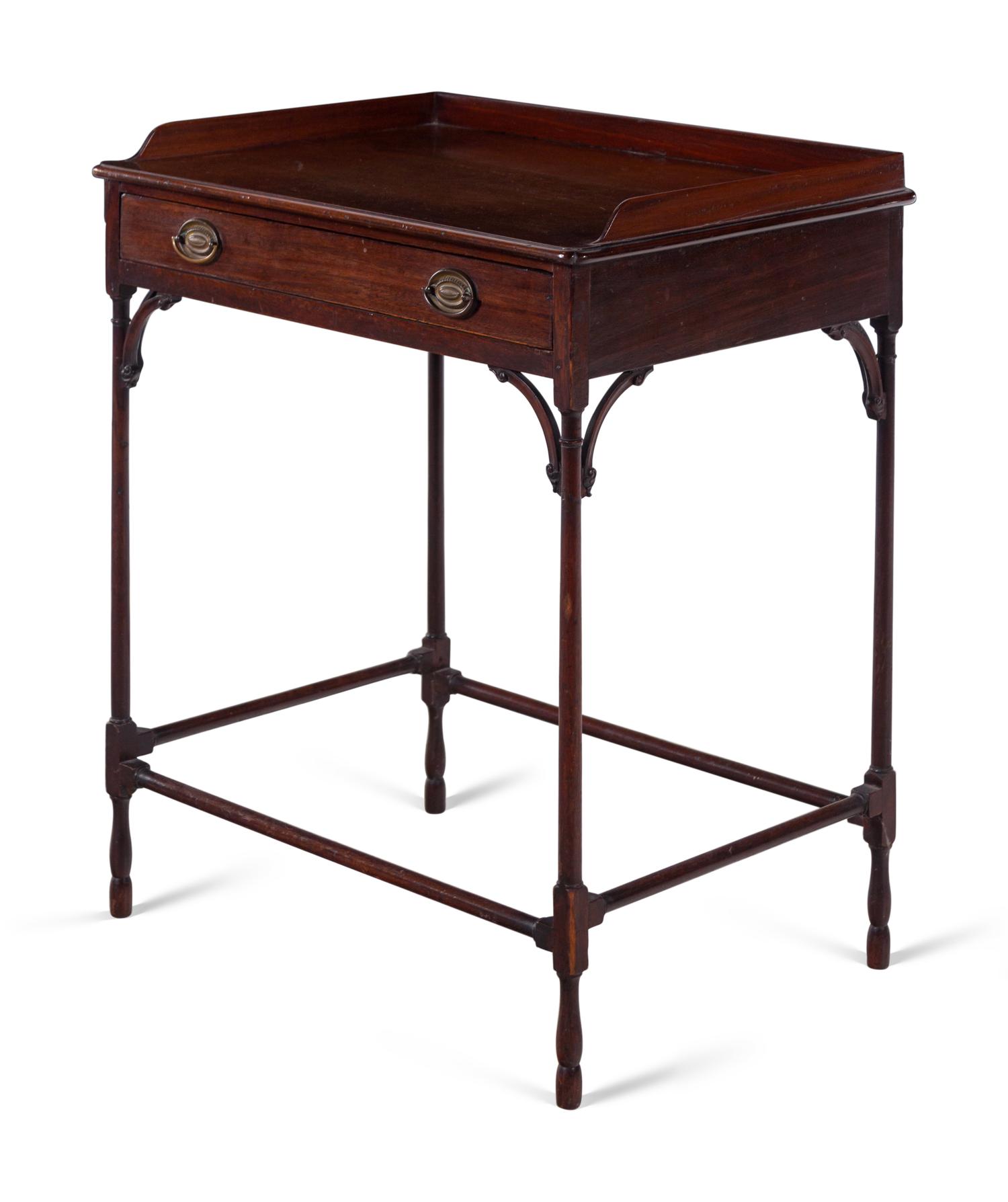 A George III Mahogany Side Table