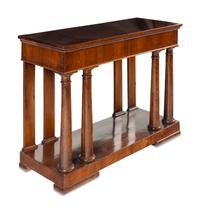 An Empire Style Mahogany Console Table