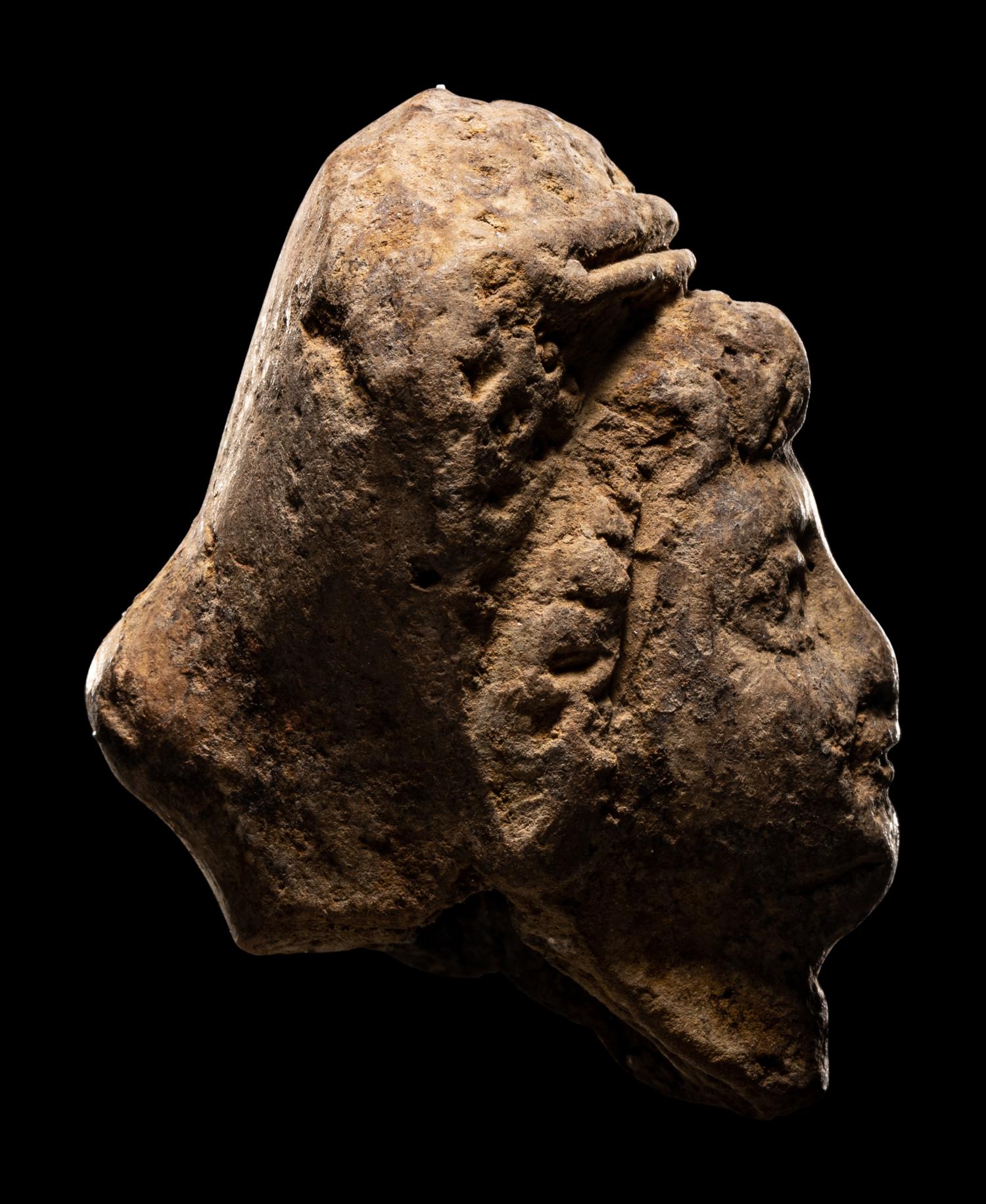 An Eastern Roman Terracotta Head of a Deity