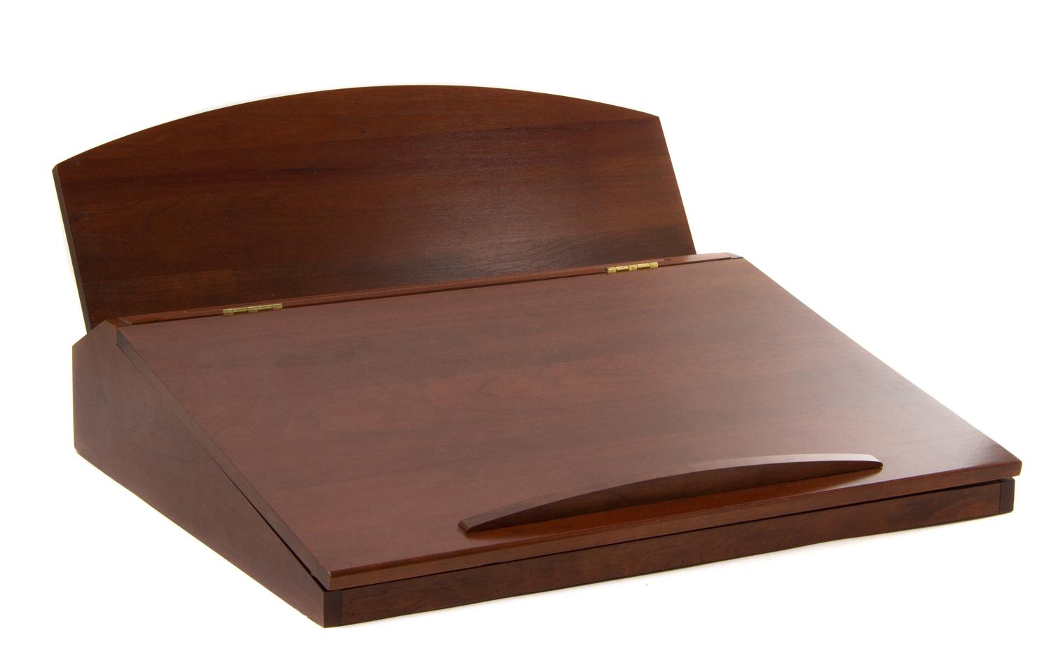 An American Cherry Table Top Lectern Width 23 inches.