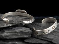 Navajo and Tohono O'odham Cuff Bracelets and Earrings