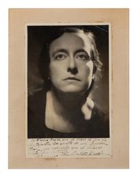 [20TH-CENTURY OPERA SINGERS]. A group of 6 photographs or photographic prints of opera singers from the 1940s, most signed and inscribed, comprising images of: